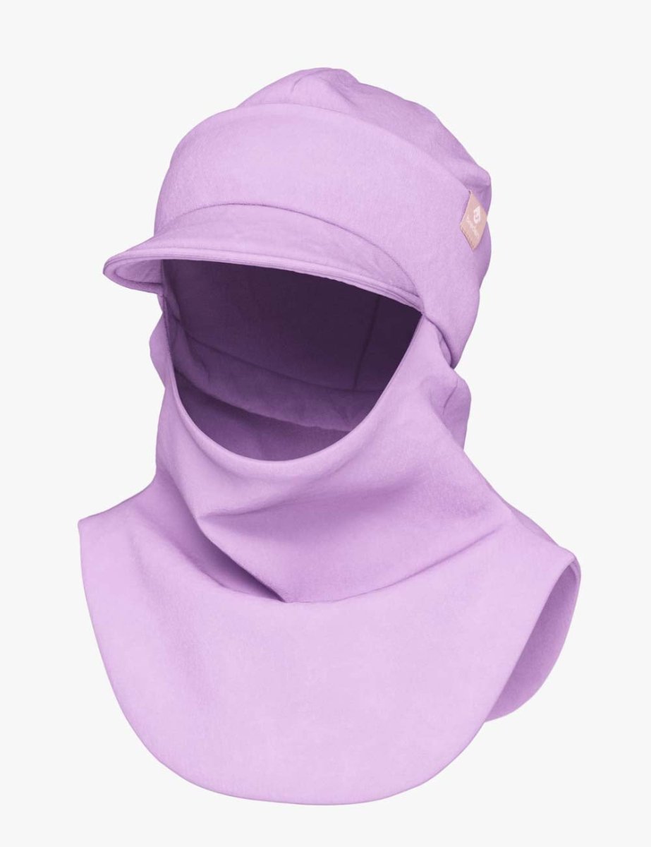 Double Cotton Toddlers & Kids Peaked Hooded Hat & Scarf (Bent) - Tiny Tugz™