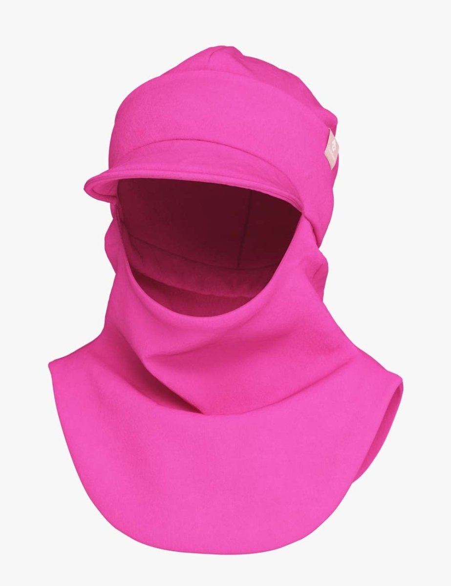Double Cotton Toddlers & Kids Peaked Hooded Hat & Scarf (Bent) - Tiny Tugz™