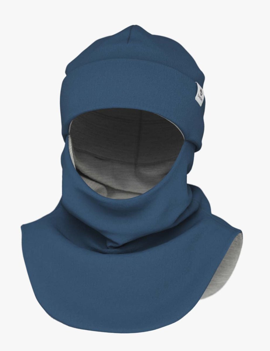 Double Merino Lining Toddlers & Kids Peaked Hooded Hat & Scarf (Clavan) - Tiny Tugz™