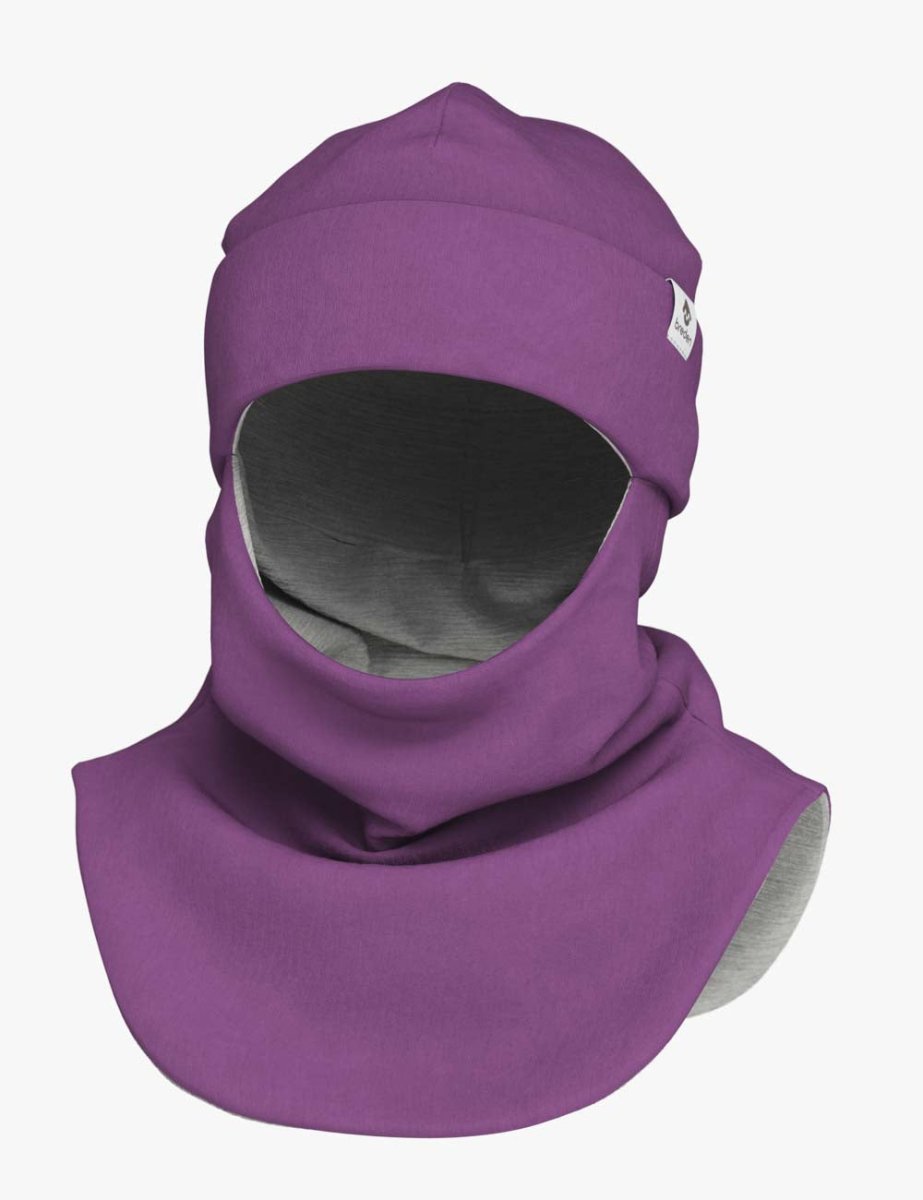 Double Merino Lining Toddlers & Kids Peaked Hooded Hat & Scarf (Clavan) - Tiny Tugz™