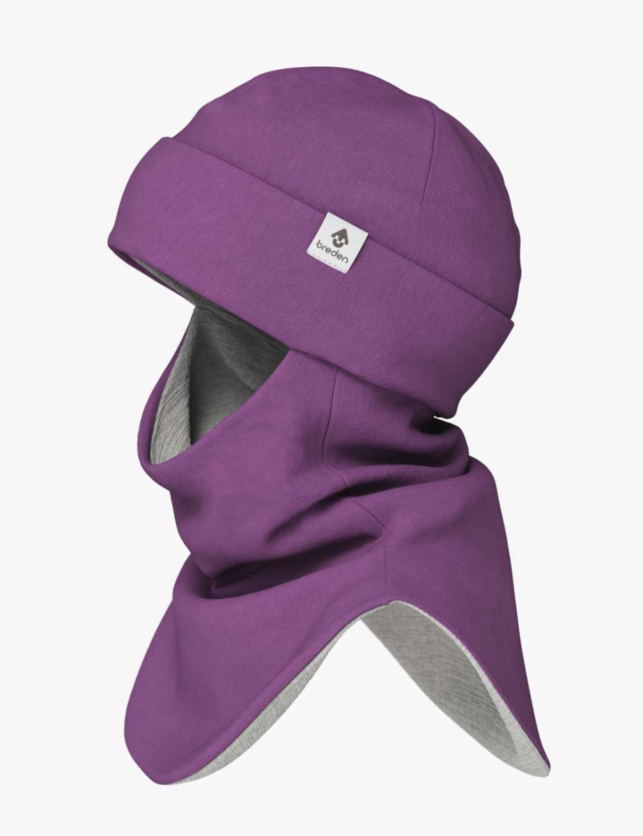 Double Merino Lining Toddlers & Kids Peaked Hooded Hat & Scarf (Clavan) - Tiny Tugz™