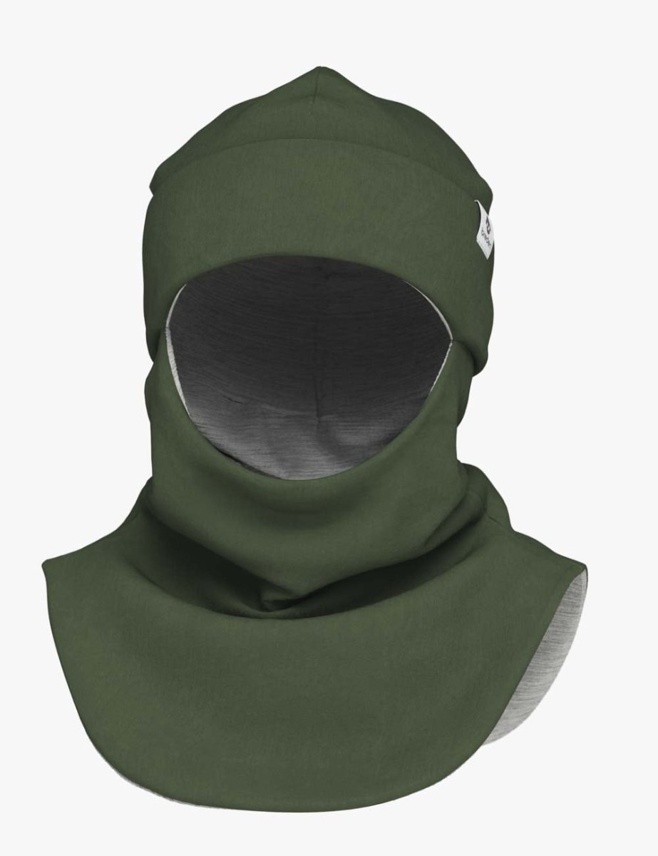 Double Merino Lining Toddlers & Kids Peaked Hooded Hat & Scarf (Clavan) - Tiny Tugz™
