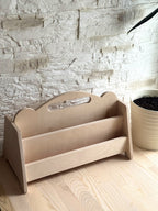 Montessori Double Sided Wooden Book Display For Kids