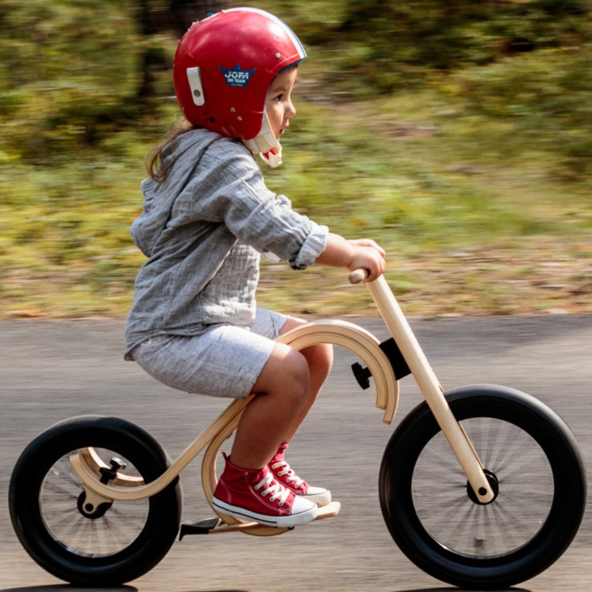 Downhill Add-On for Wooden Balance Bike 3-in-1 – Handmade - Tiny Tugz™