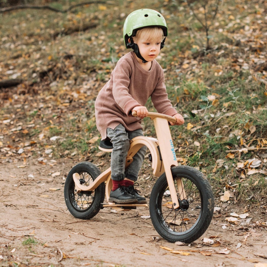Downhill Add-On for Wooden Balance Bike 3-in-1 – Handmade - Tiny Tugz™