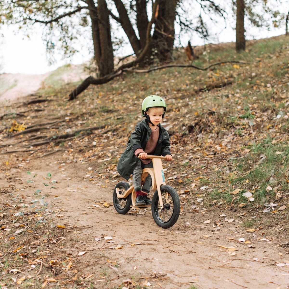 Downhill Add-On for Wooden Balance Bike 3-in-1 – Handmade - Tiny Tugz™