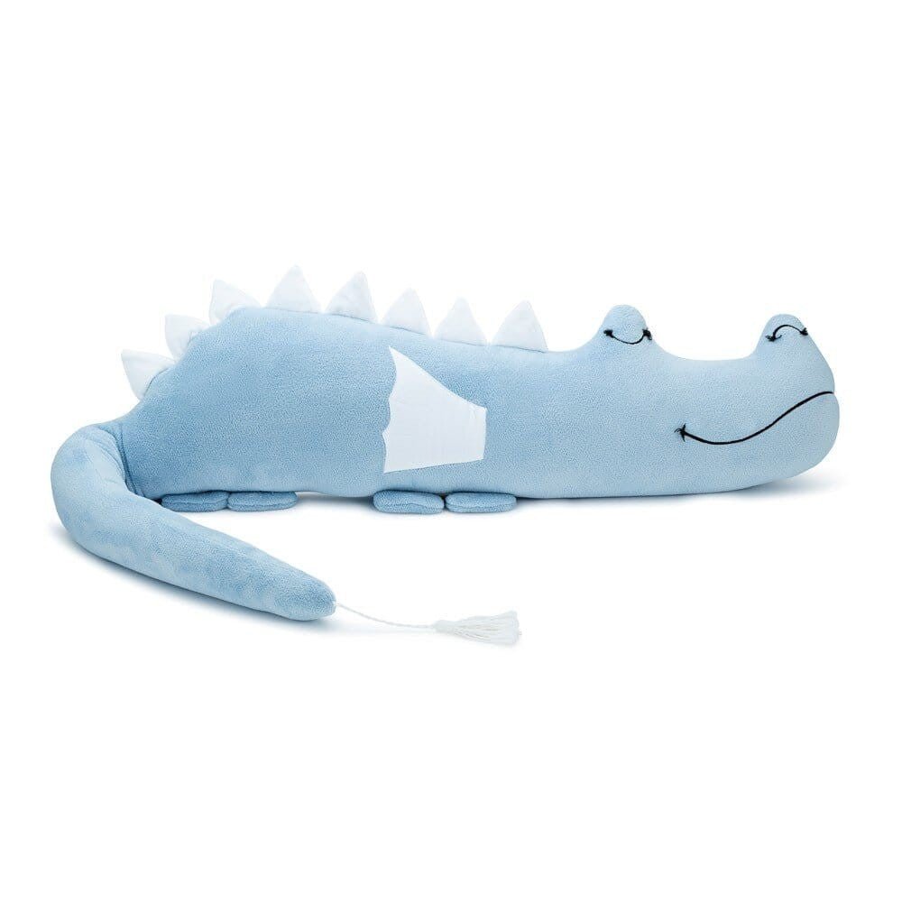 Dragonsaur™ Cuddle Pillow & Bed Wall Bumper - Plush, 200 cm (Blue) - Tiny Tugz™