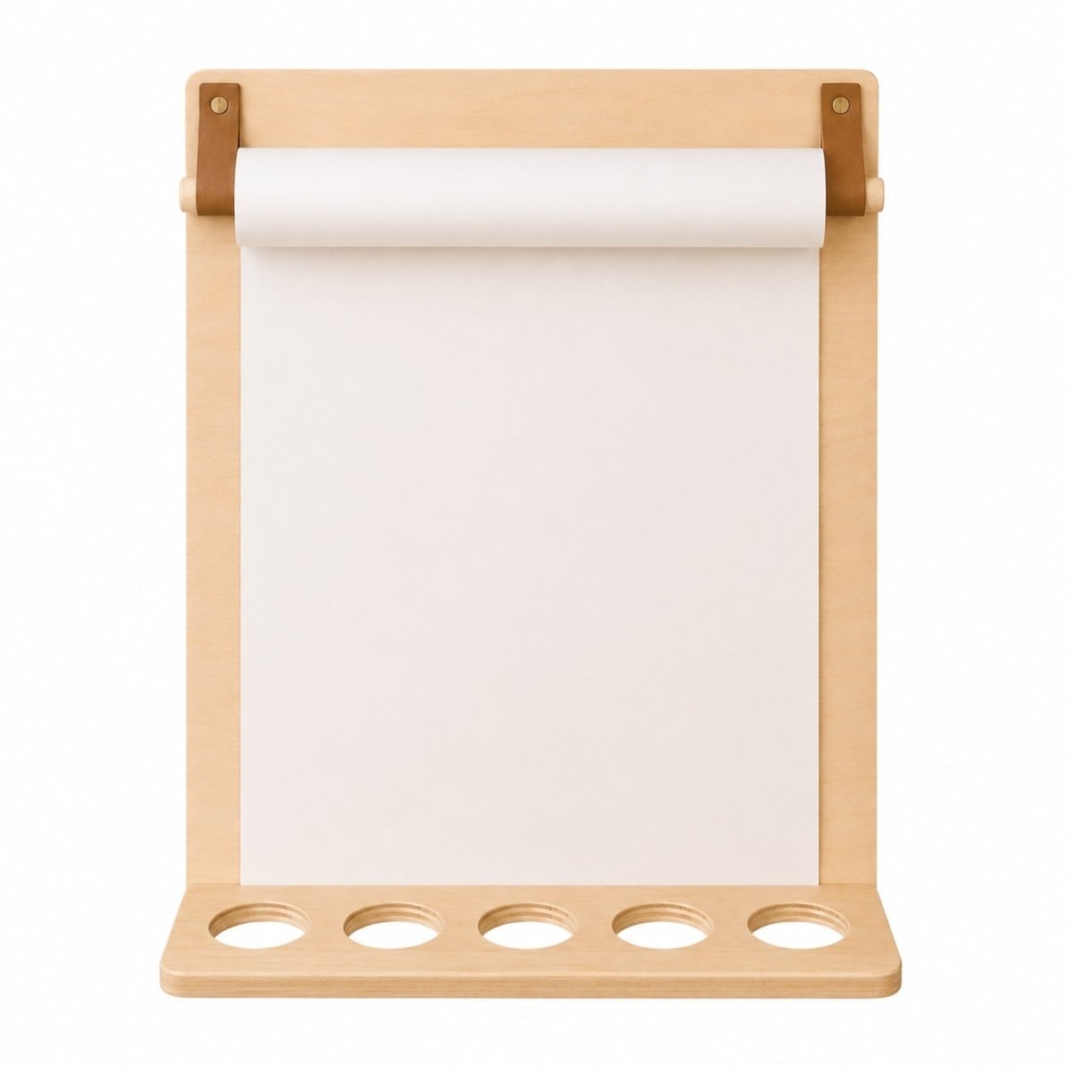 Drawing Board with Pencil Holder – With Paper Roll - Tiny Tugz™