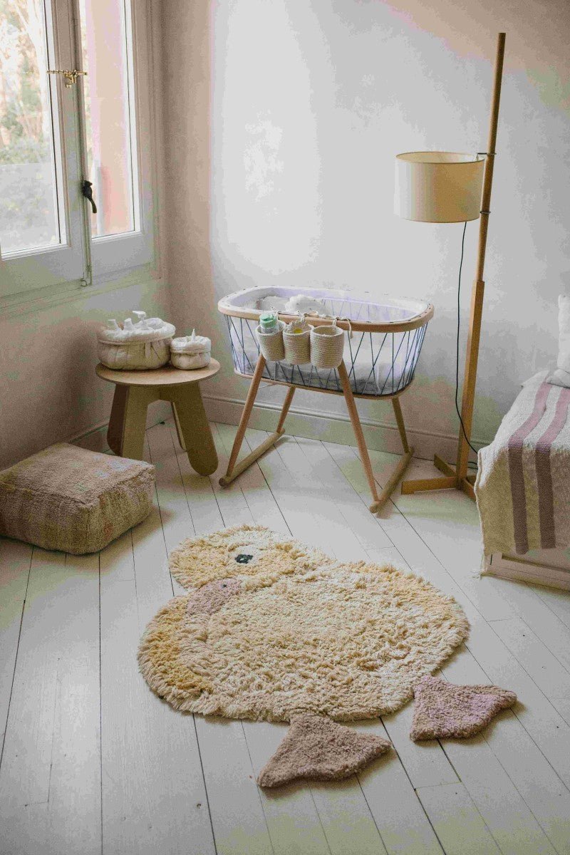 Duck Cotton Rug for Kids (95 x 120cm) - Tiny Tugz™
