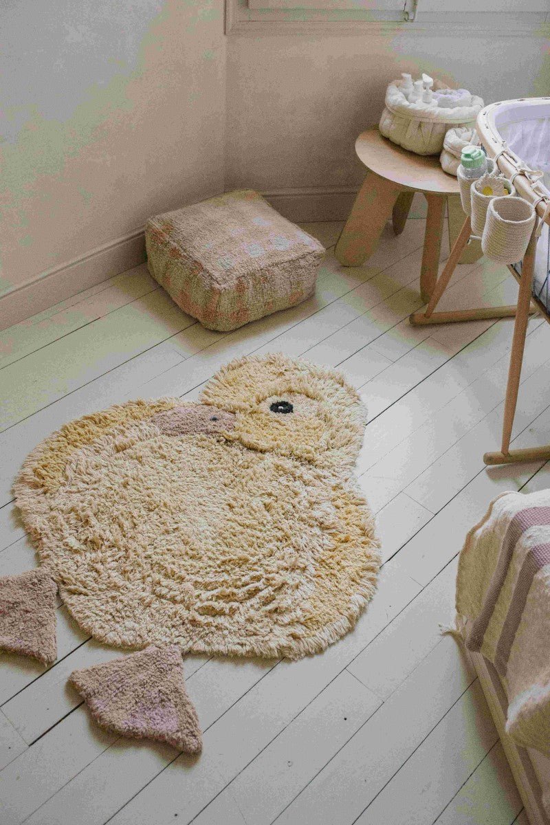Duck Cotton Rug for Kids (95 x 120cm) - Tiny Tugz™