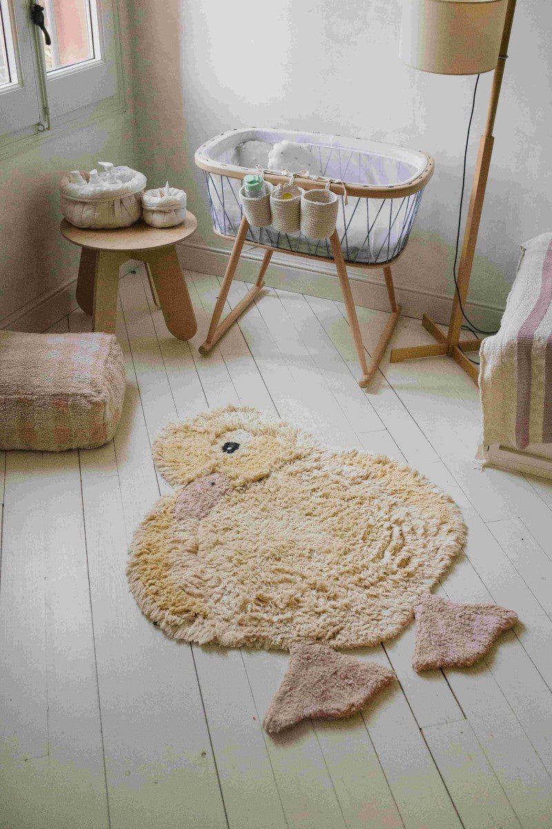 Duck Cotton Rug for Kids (95 x 120cm) - Tiny Tugz™