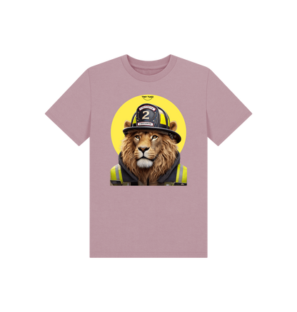 Mauve Printed Kids T-Shirt