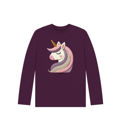 Purple Printed Kids T-Shirt