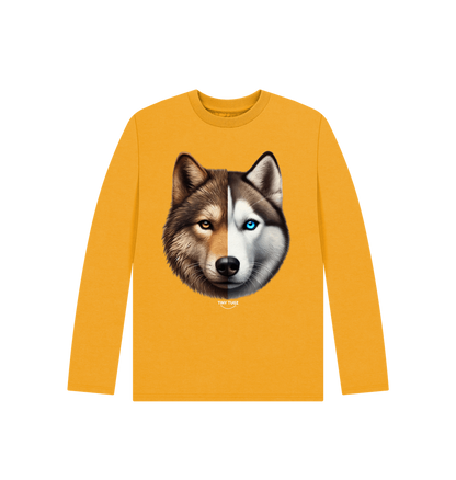 Mustard Printed Kids T-Shirt