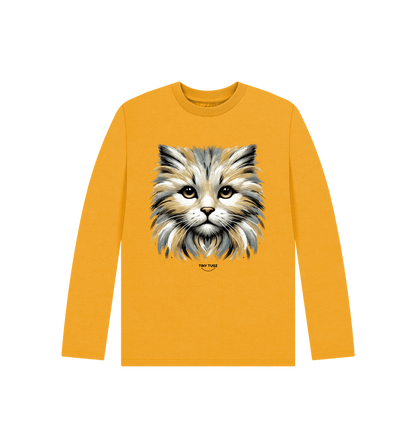 Mustard Printed Kids T-Shirt