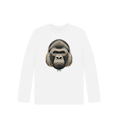White Printed Kids T-Shirt
