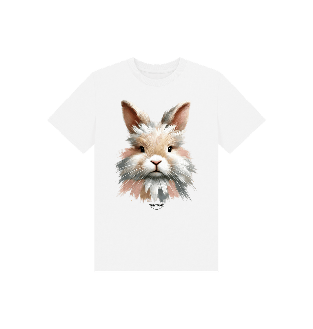 White Printed Kids T-Shirt