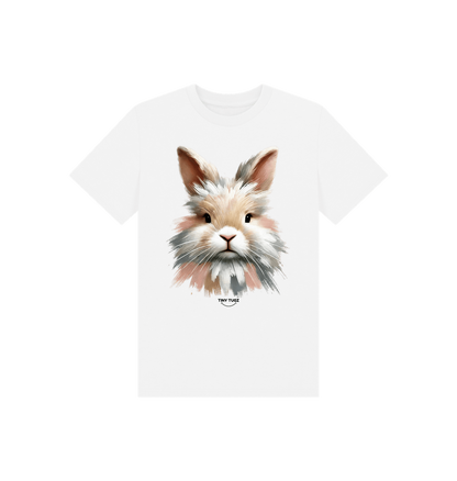 White Printed Kids T-Shirt