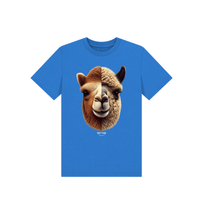 Bright Blue Printed Kids T-Shirt