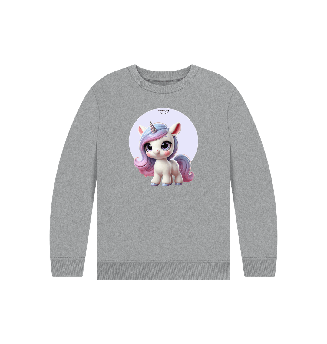 Athletic Grey Printed Kids Jumper