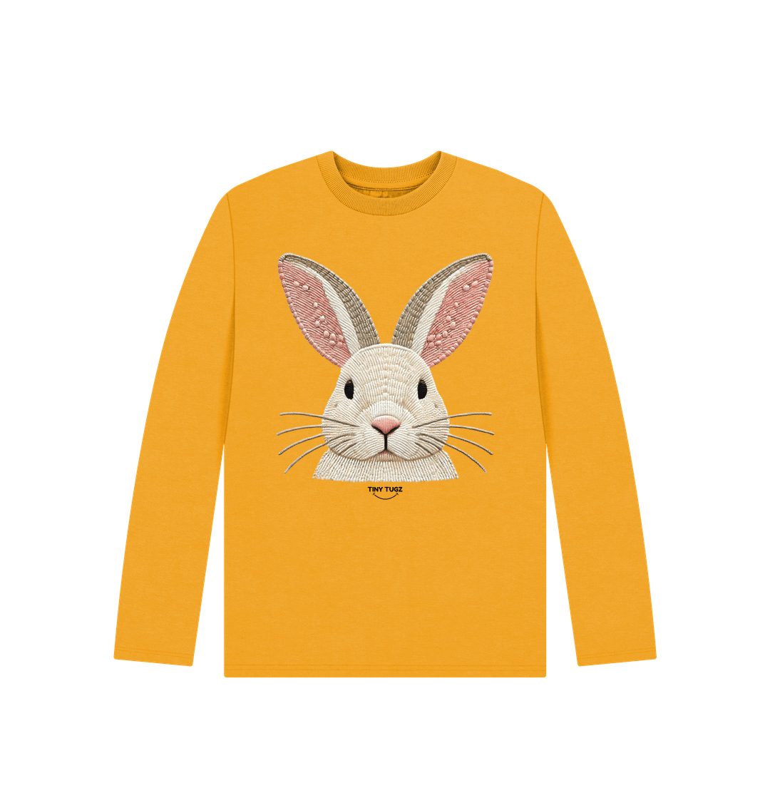 Mustard Printed Kids T-Shirt