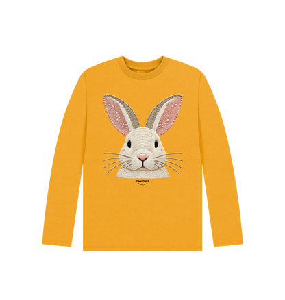 Mustard Printed Kids T-Shirt