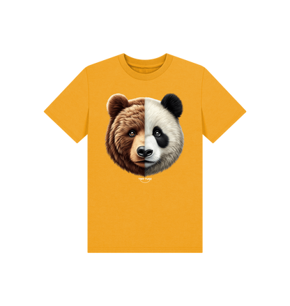 Mustard Printed Kids T-Shirt