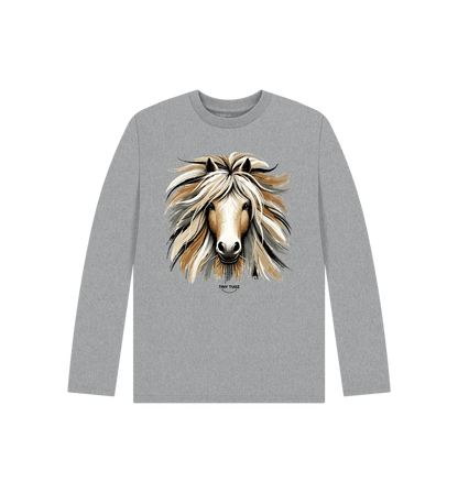 Athletic Grey Printed Kids T-Shirt