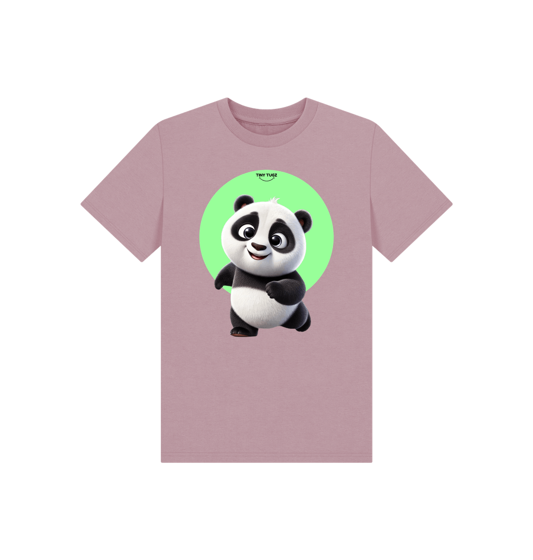 Mauve Printed Kids T-Shirt