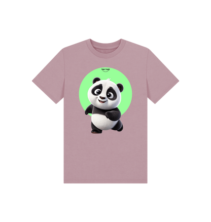 Mauve Printed Kids T-Shirt