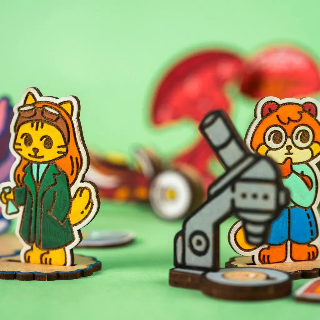 Eco Detectives - Colour-Your-Own Wooden Explorer Play Set - Tiny Tugz™
