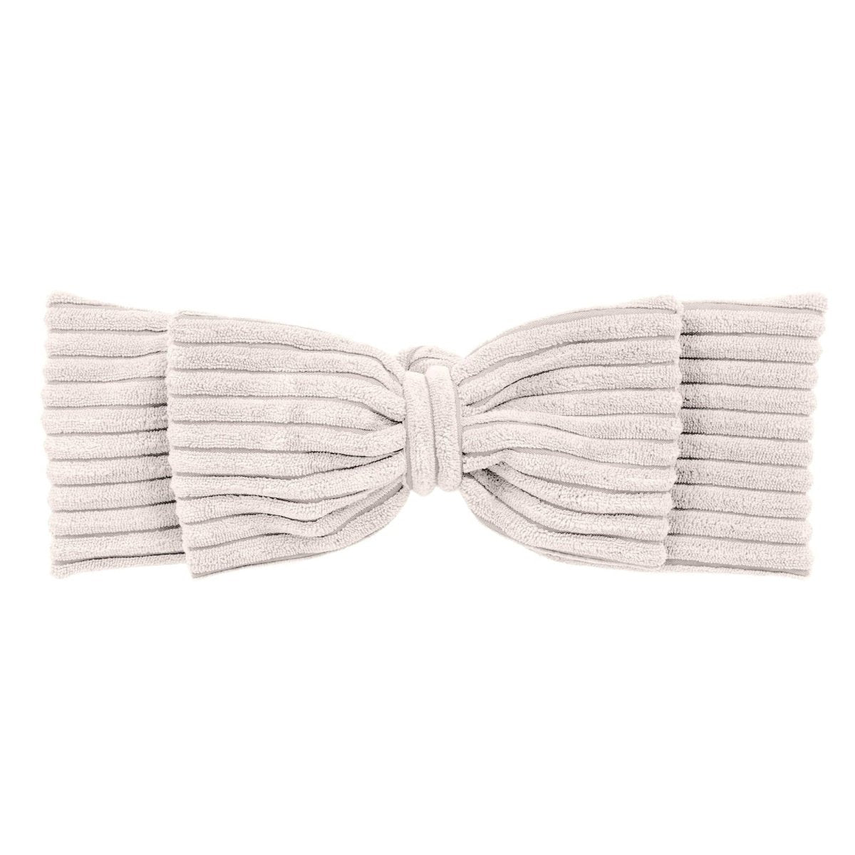 Ecru Baby Nest with Braided Bumper & Play Mat, Ribbed Corduroy & Cotton Lining - Tiny Tugz™