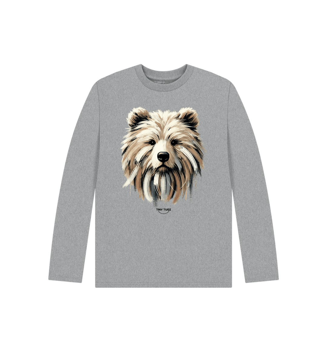 Athletic Grey Printed Kids T-Shirt
