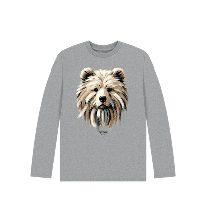 Athletic Grey Printed Kids T-Shirt