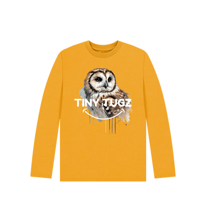 Mustard Printed Kids T-Shirt