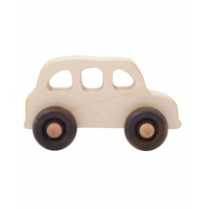English Taxi Wooden Toy Car – Montessori Eco-Friendly Classic - Tiny Tugz™