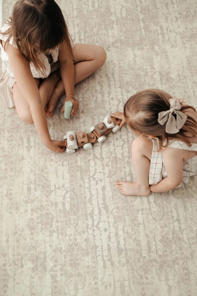 EVA Foam Puzzle Playmat (Anya Linen) - Tiny Tugz™