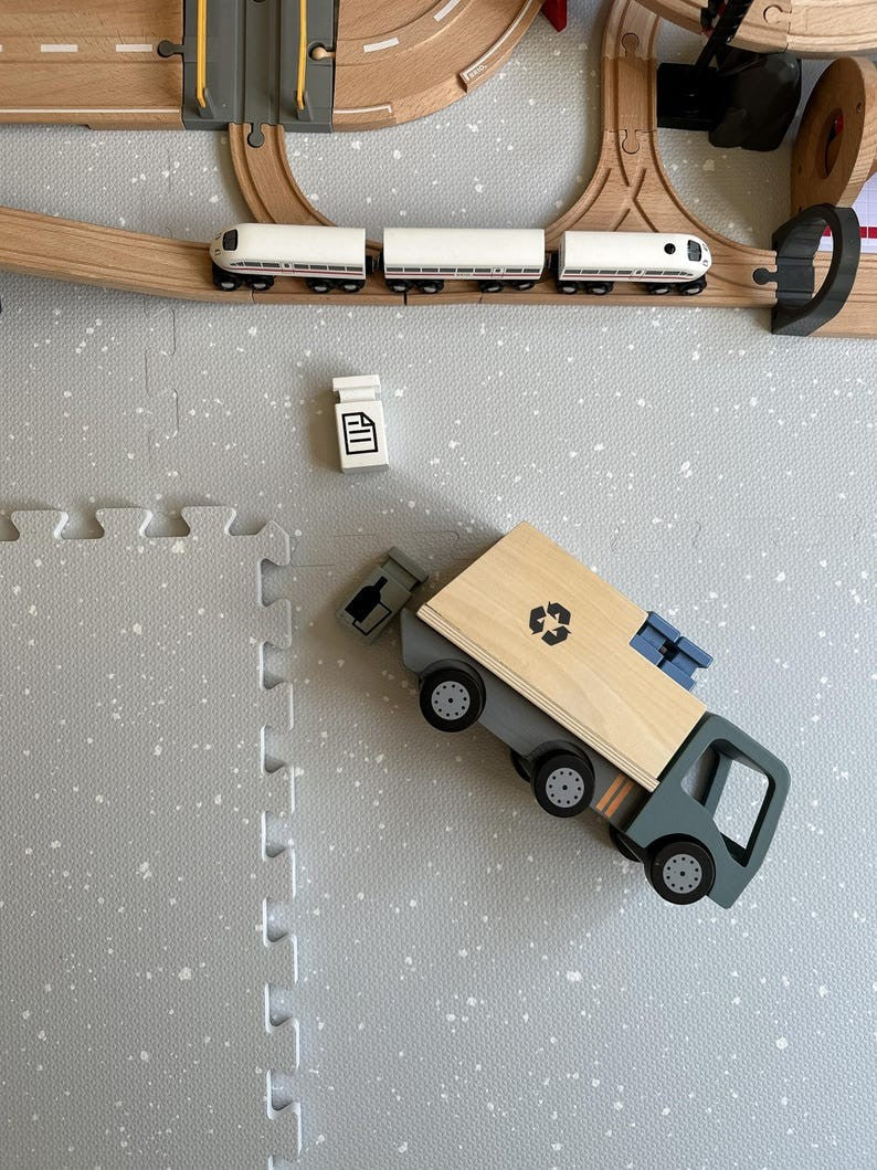 EVA Foam Puzzle Playmat (Spots Dove) - Tiny Tugz™