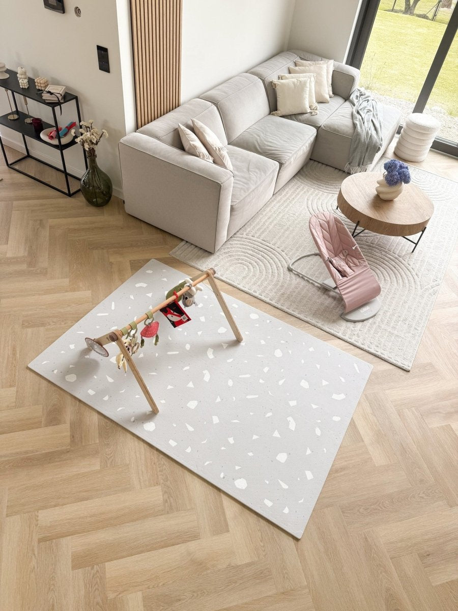 EVA Foam Puzzle Playmat (Terrazzo Lavender) - Tiny Tugz™