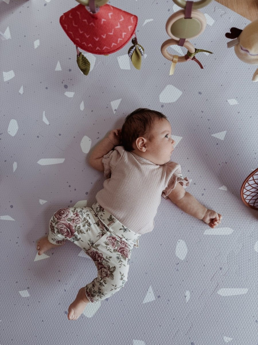 EVA Foam Puzzle Playmat (Terrazzo Lavender) - Tiny Tugz™
