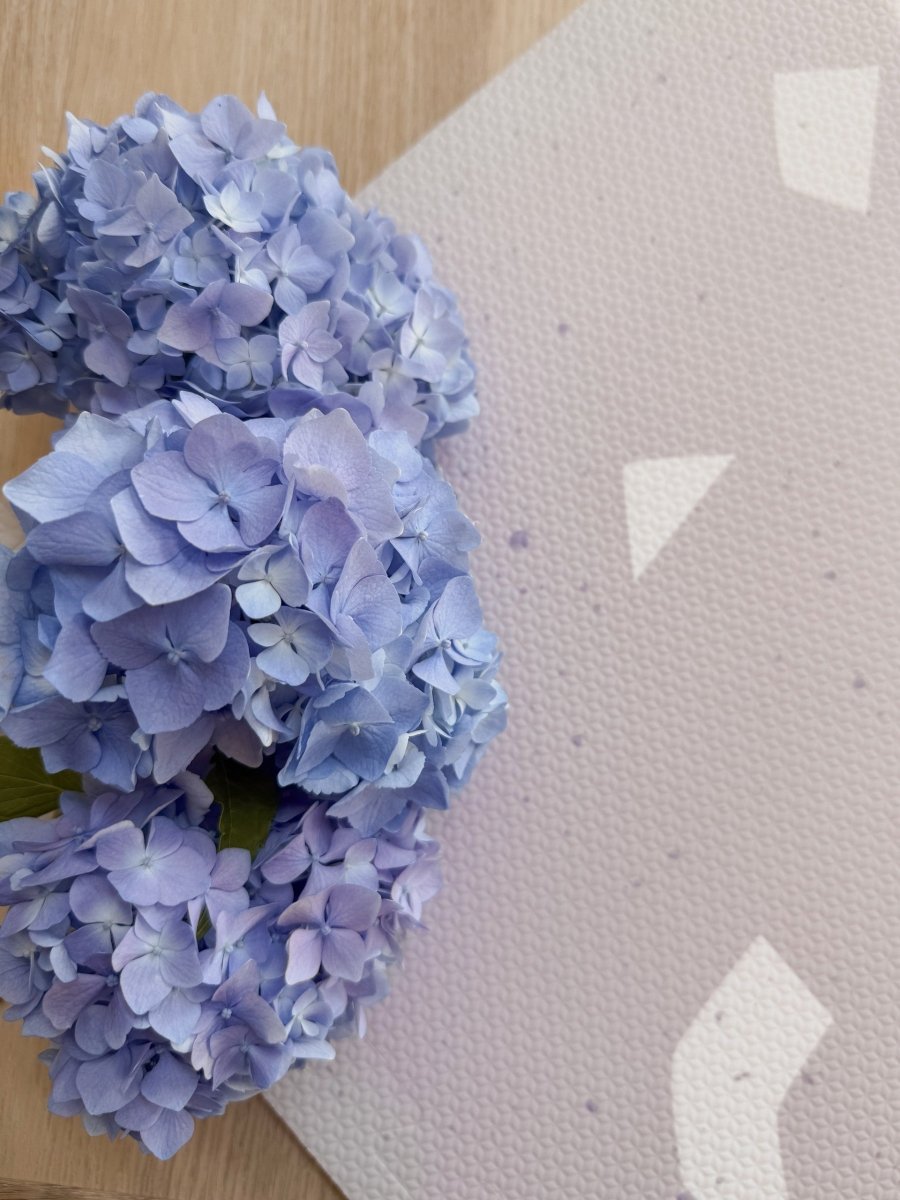 EVA Foam Puzzle Playmat (Terrazzo Lavender) - Tiny Tugz™