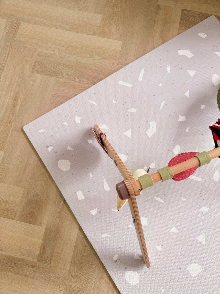 EVA Foam Puzzle Playmat (Terrazzo Lavender) - Tiny Tugz™