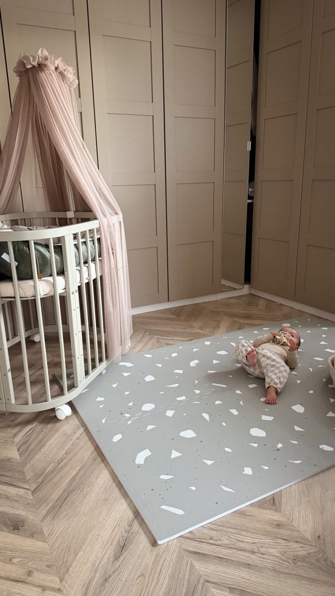 EVA Foam Puzzle Playmat (Terrazzo Sage) - Tiny Tugz™