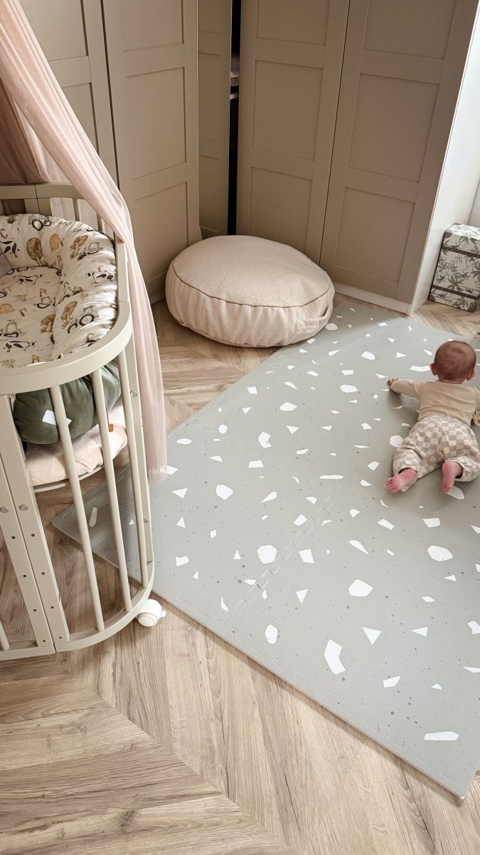 EVA Foam Puzzle Playmat (Terrazzo Sage) - Tiny Tugz™