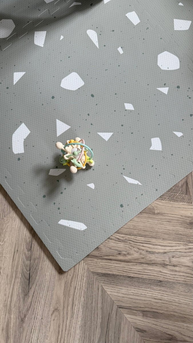 EVA Foam Puzzle Playmat (Terrazzo Sage) - Tiny Tugz™