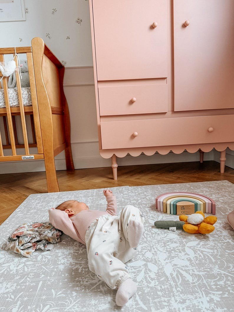 EVA Foam Puzzle Playmat (Vintage Beige) - Tiny Tugz™