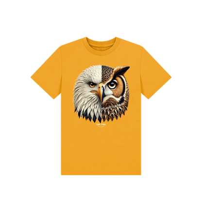 Mustard Printed Kids T-Shirt