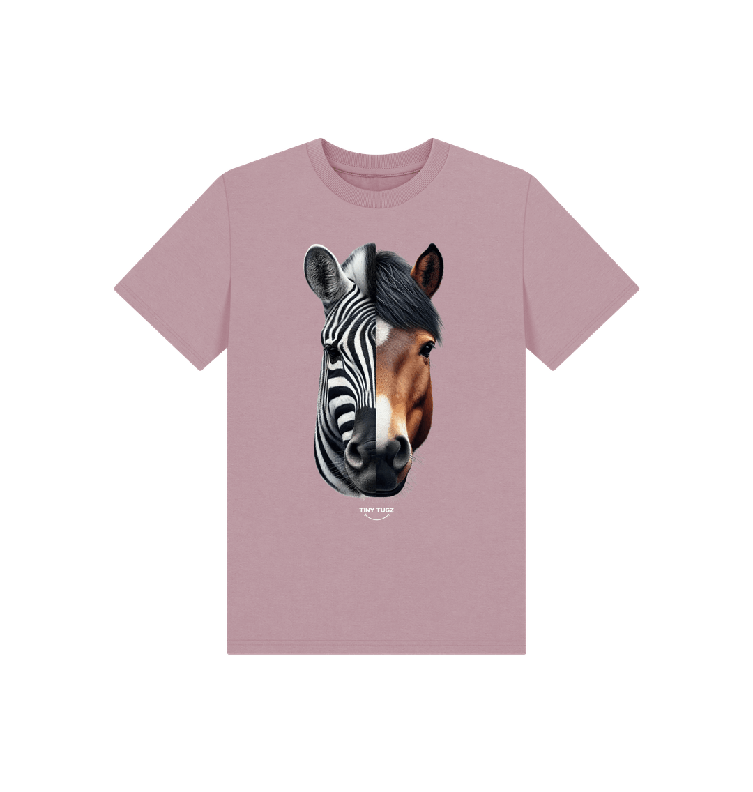 Mauve Printed Kids T-Shirt