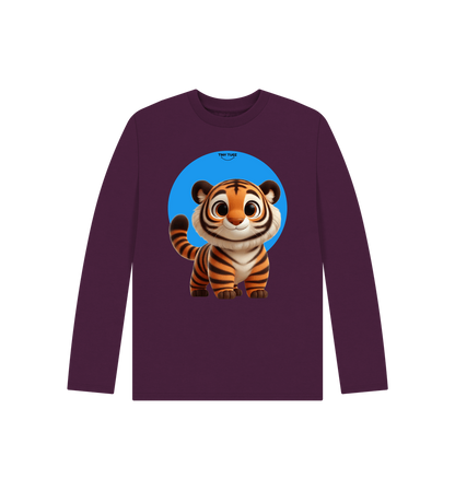 Purple Printed Kids T-Shirt