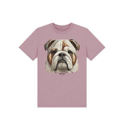 Mauve Printed Kids T-Shirt